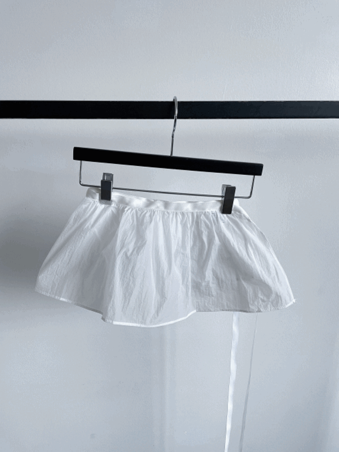 올더 허니 프릴 레이어드 랩 스커트