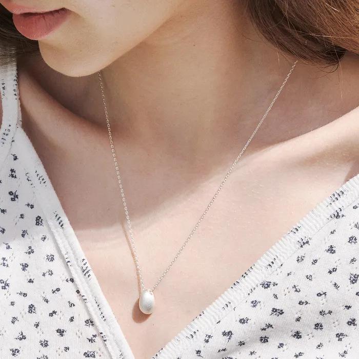 [29CM 단독][레드벨벳 슬기 착용] orb drop necklace
