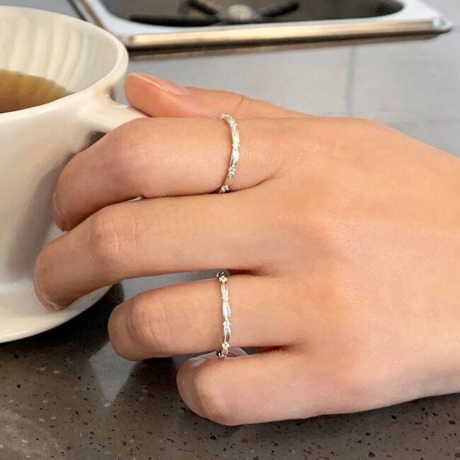 925 Silver Charlotte Stack Ring