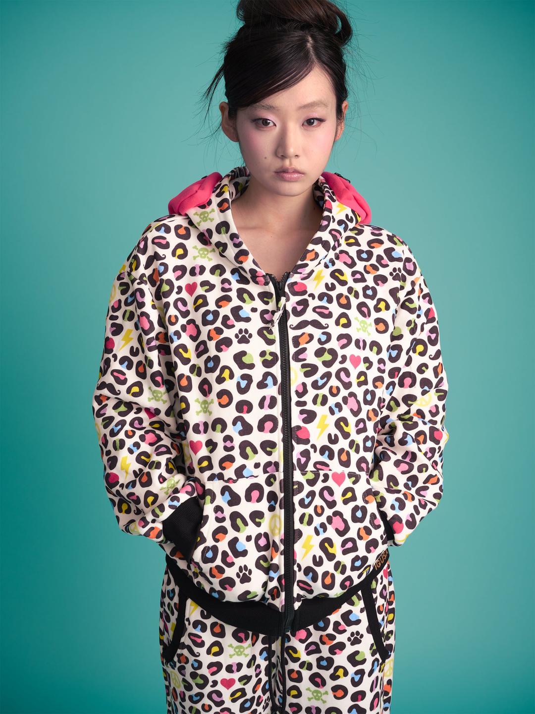 Gaming Zip Hoodie (Leopard)