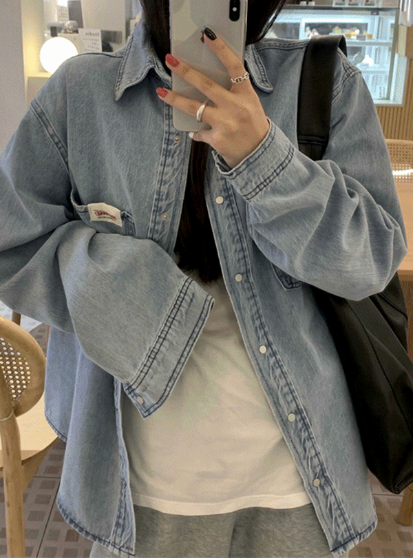 마렘 데님 셔츠