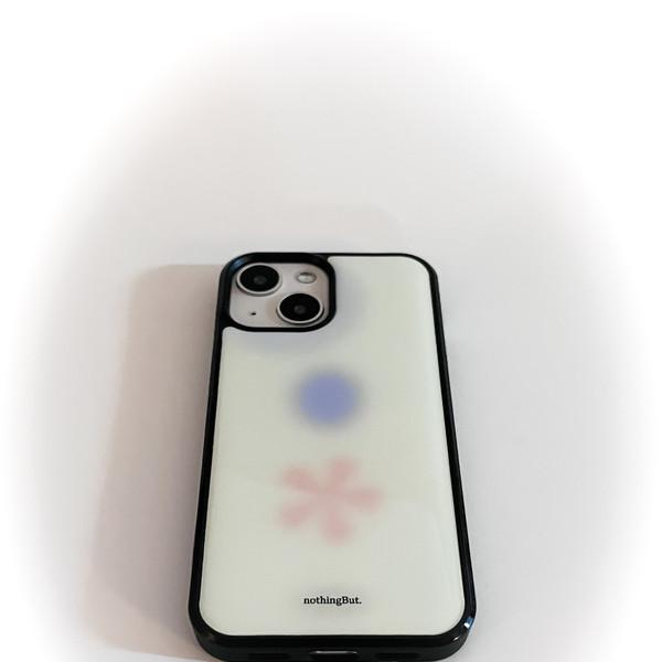 blurry flowers (pink)  - epoxy