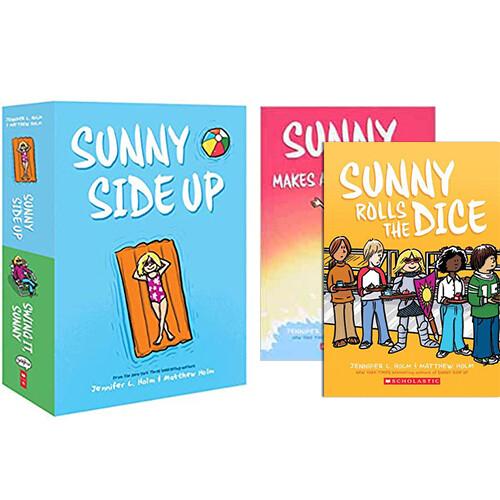 작가 Jennifer L. Holm의 Sunny 시리즈 그래픽노블 4종 세트