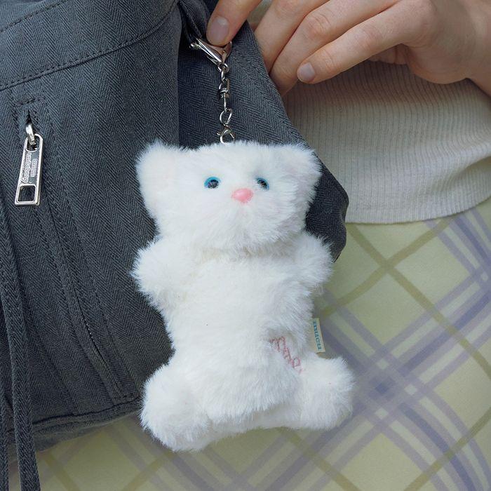 mae.ry Keyring _ Ivory