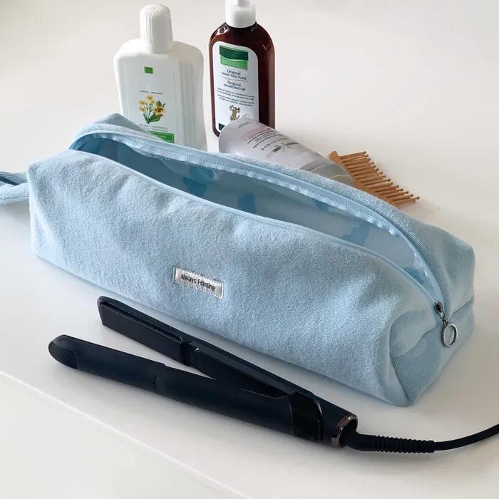 [헤어툴백] 솔리드 다이슨 에어랩 헤어용품 고데기 파우치