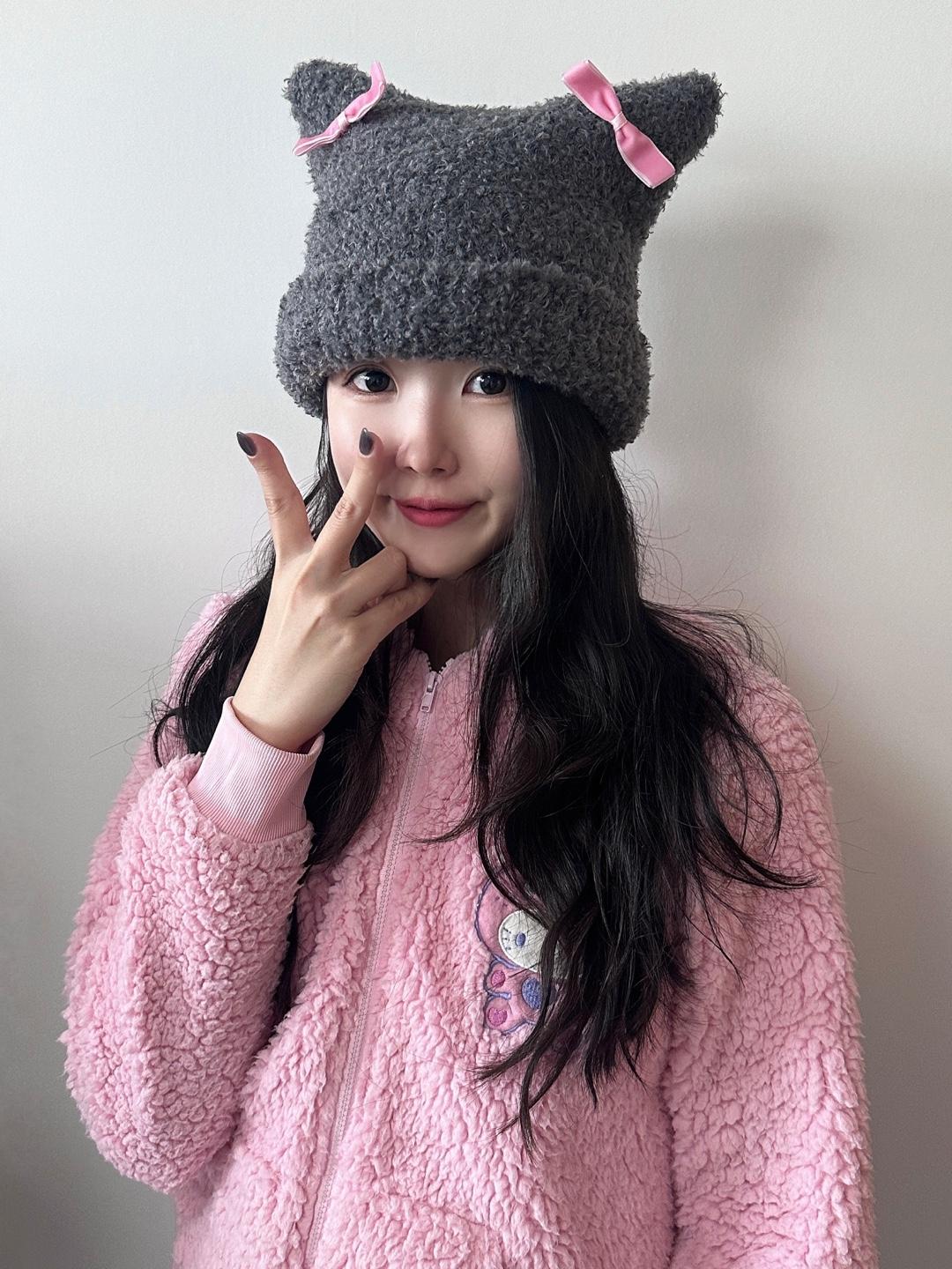 FRUITY SELECT - Ribbon Nekko Beanie / 1~2일 소요