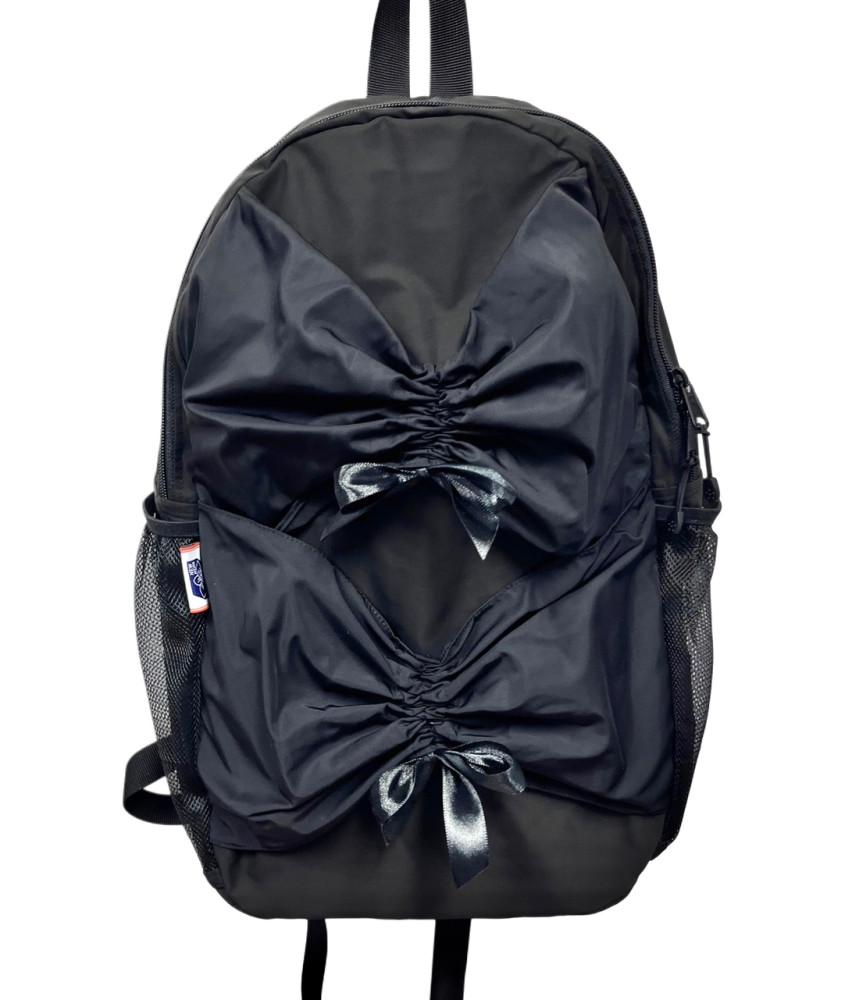 [NEWNOM]뉴놈 두나비 블랙리본 발레코어 백팩 흔하지않은 특이한 가방