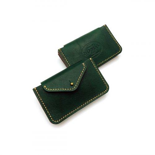 ACCORDION CARD CASE (FOREST GREEN)