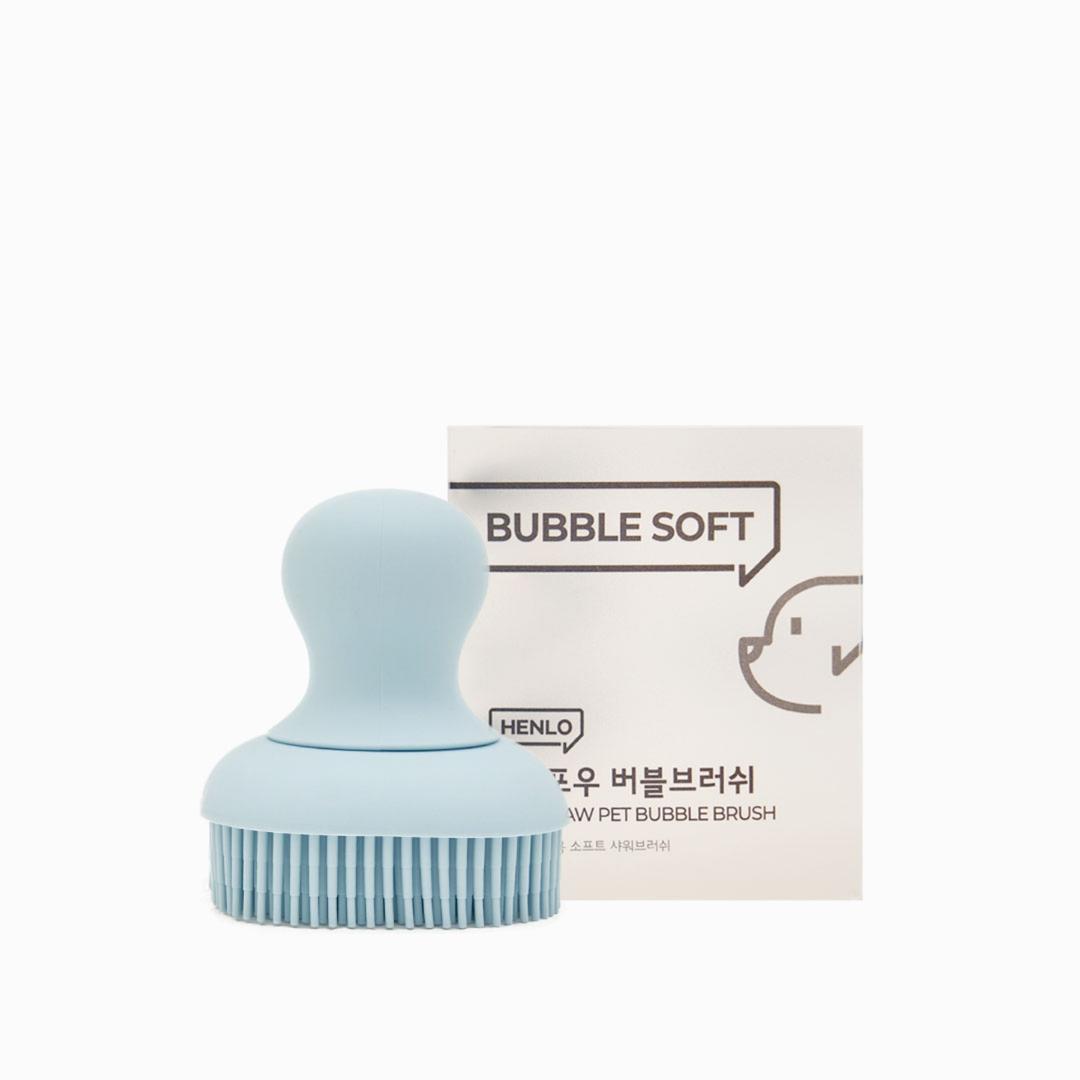헨로포우 버블브러쉬, 반려동물 목욕 샴푸 브러쉬