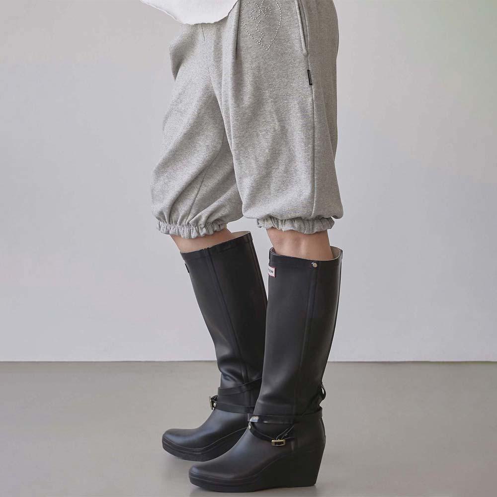 [25%쿠폰]Pumpkin Half Sweatpants Melange Gray