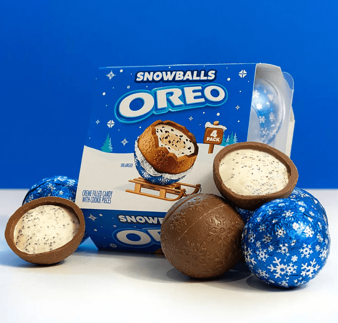 OREO Christmas Snowballs - 4ct/3.96oz