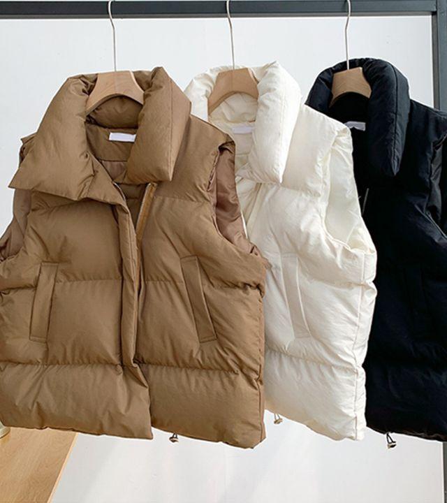 [당일출고]수엠W 따뜻한 오버핏 조끼 S173 티키타카패딩