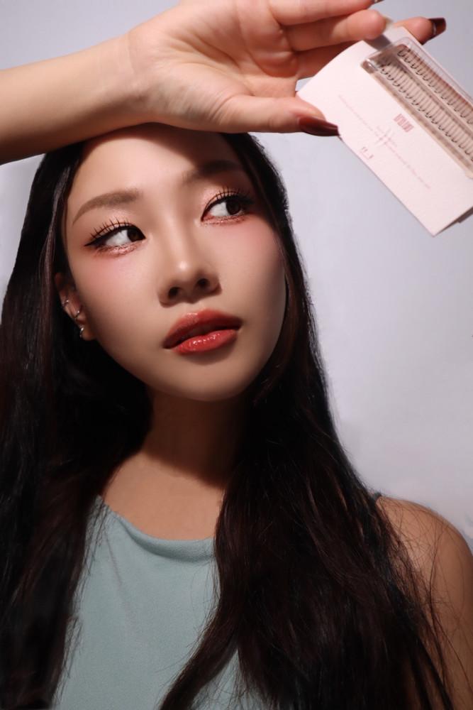 바이유 가닥 속눈썹 YY - V (8mm - 11mm)