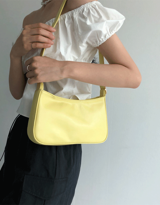 모어체리 시크 사각 토트 숄더백 (3color)