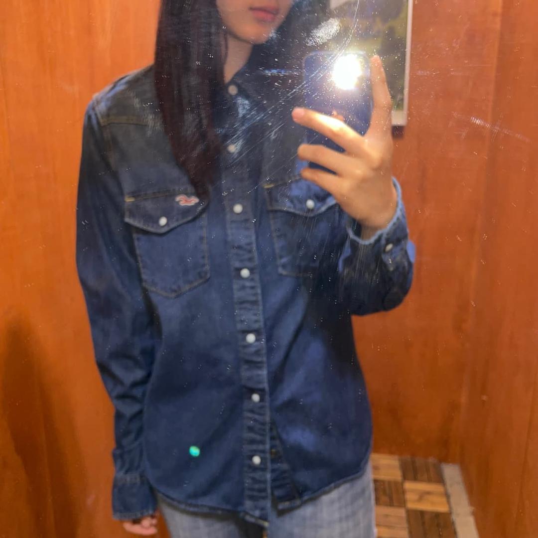 (M) HOLLISTER 데님 셔츠 | 후루츠패밀리