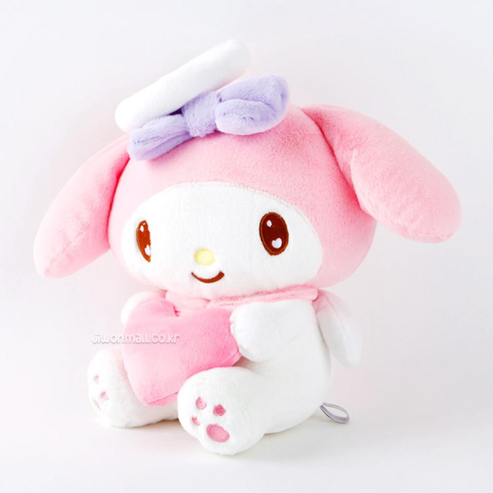 산리오 마이멜로디 하트 엔젤 인형 중형 [정식제품]