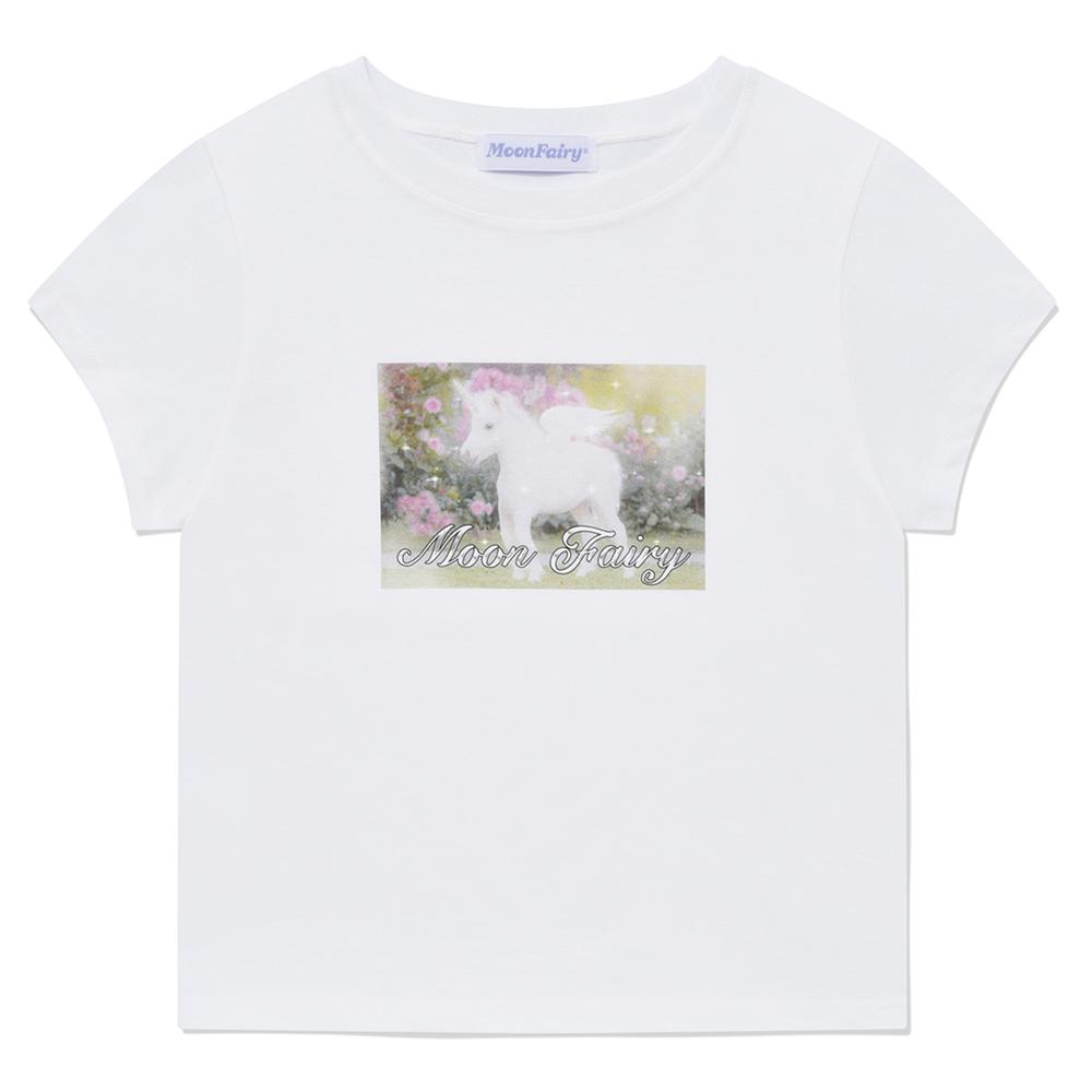 MF BABY PONY TEE-WHITE