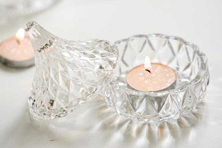 고급스러운 크리스탈 인테리어 악세사리 보석함 - 물방울 보석함