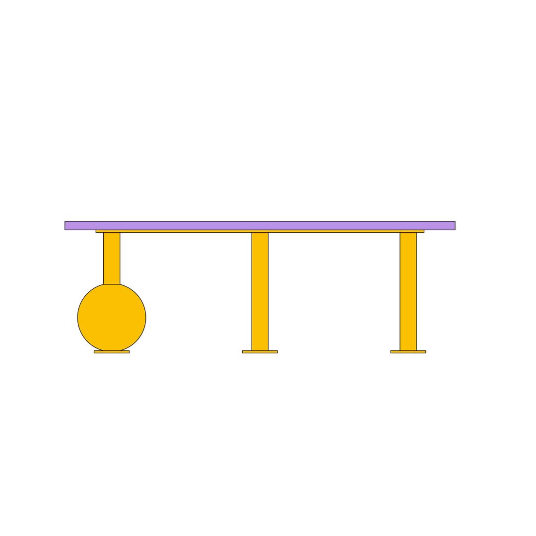 800 LOW TABLE/ 800 로우 테이블
