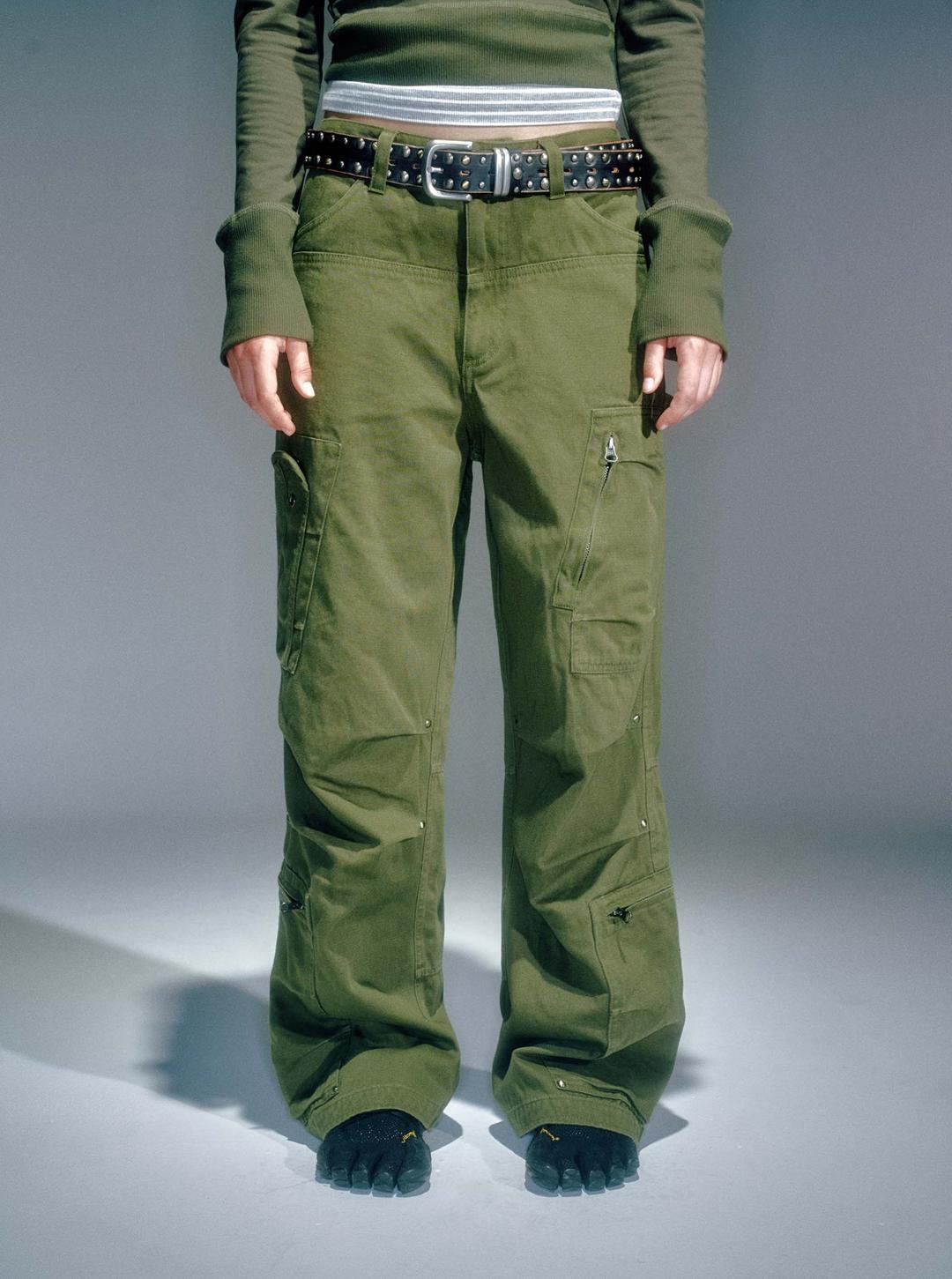 WOMEN FEDRY WORK-PANTS KHAKI
