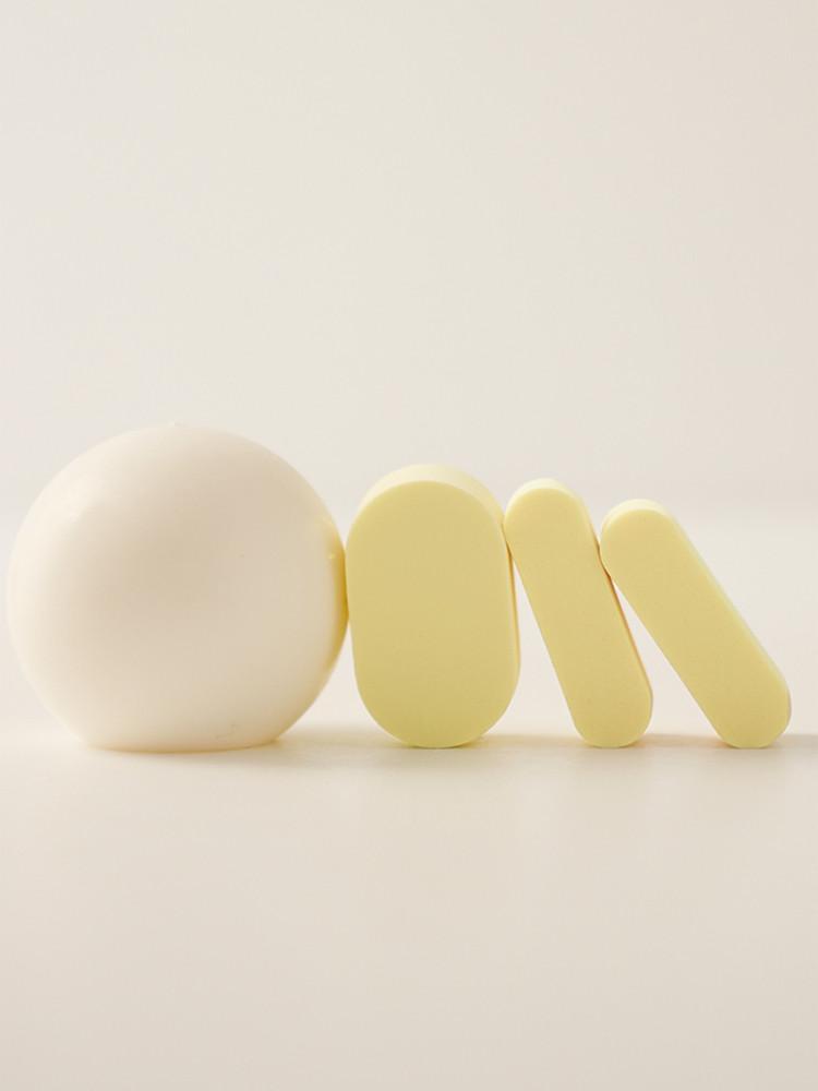 [NEW] 더툴랩 해피림 메이크업 스펀지 퍼프 4p 하이드로 파운데이션 화장 똥퍼프 물방울 쿠션