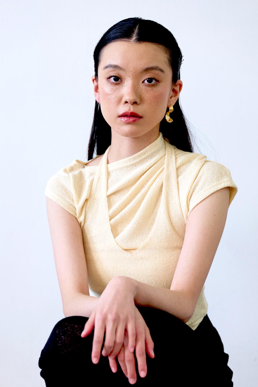 RE) DENISE top (yellow)