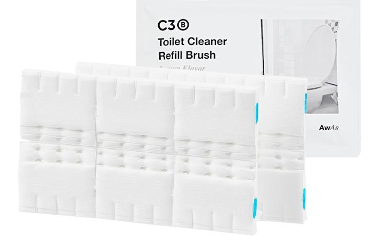 변기클리너 리필 12매 레몬향
