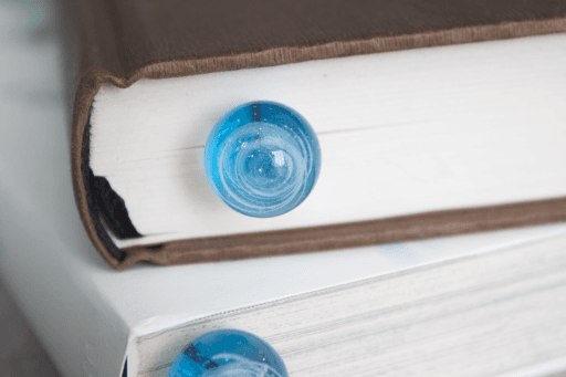 은하 매듭실 책갈피