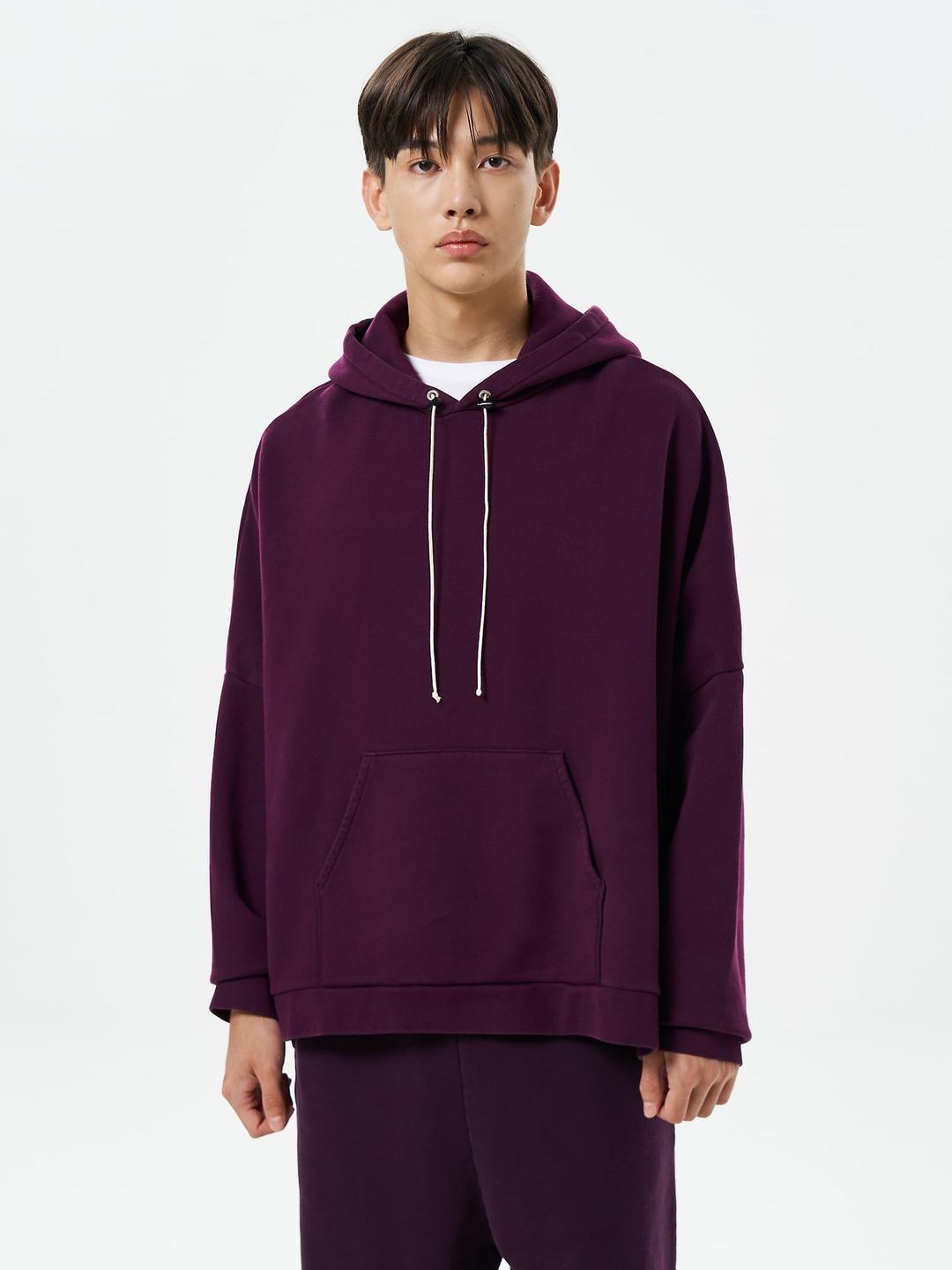 Wide Hoodie - Purple
