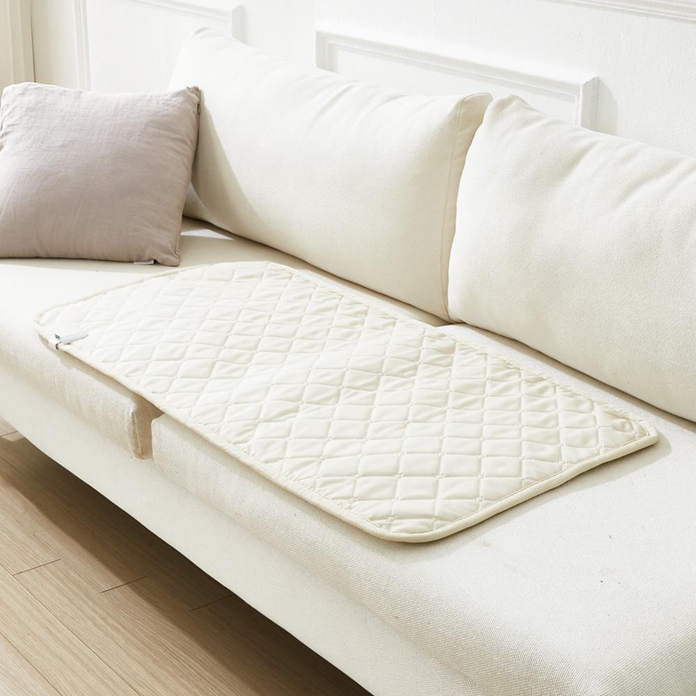 한일 탄소 카본 전기방석 2인용 아이보리 50X90