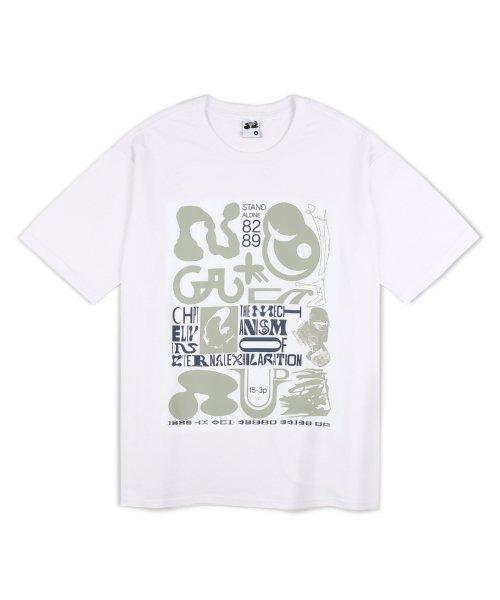 [NK] Hodgepodge Tee (White)_K23QB110