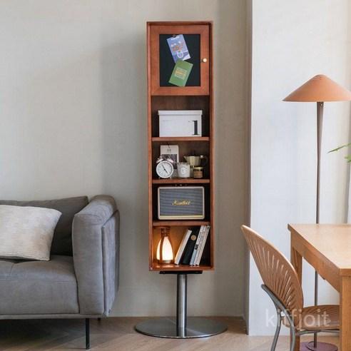 굿즈컴바인 스토어 프리미엄 360도 회전 수납장 - 전신거울 | 쿠팡