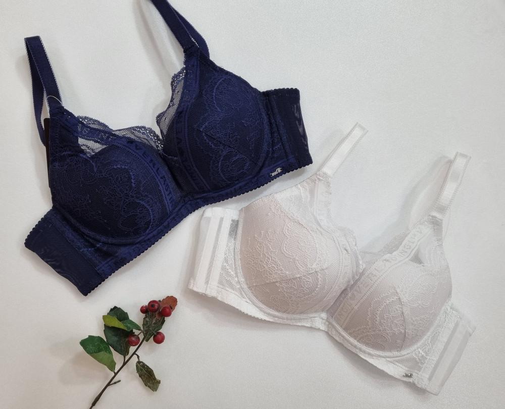 솔브 저중심 풀컵 잘 모아주는 뽕브라 레이스 여자속옷 큰컵 빅사이즈 G F E D C B A : 솔브전주직매장