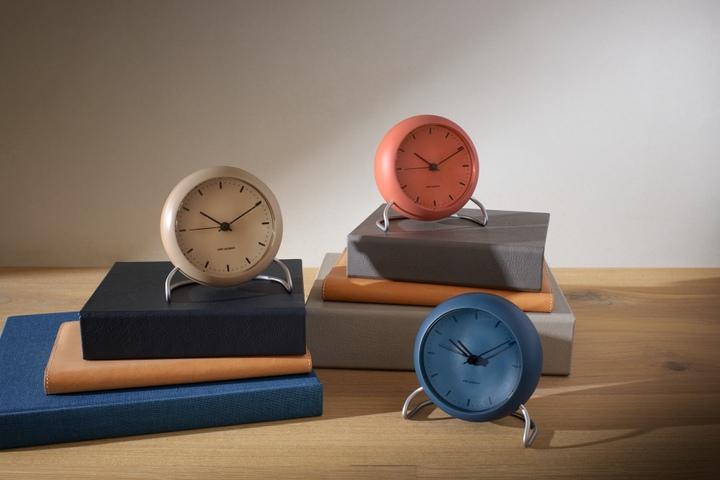 [해외] 탁상시계 시티홀 지름 11cm 4colors
