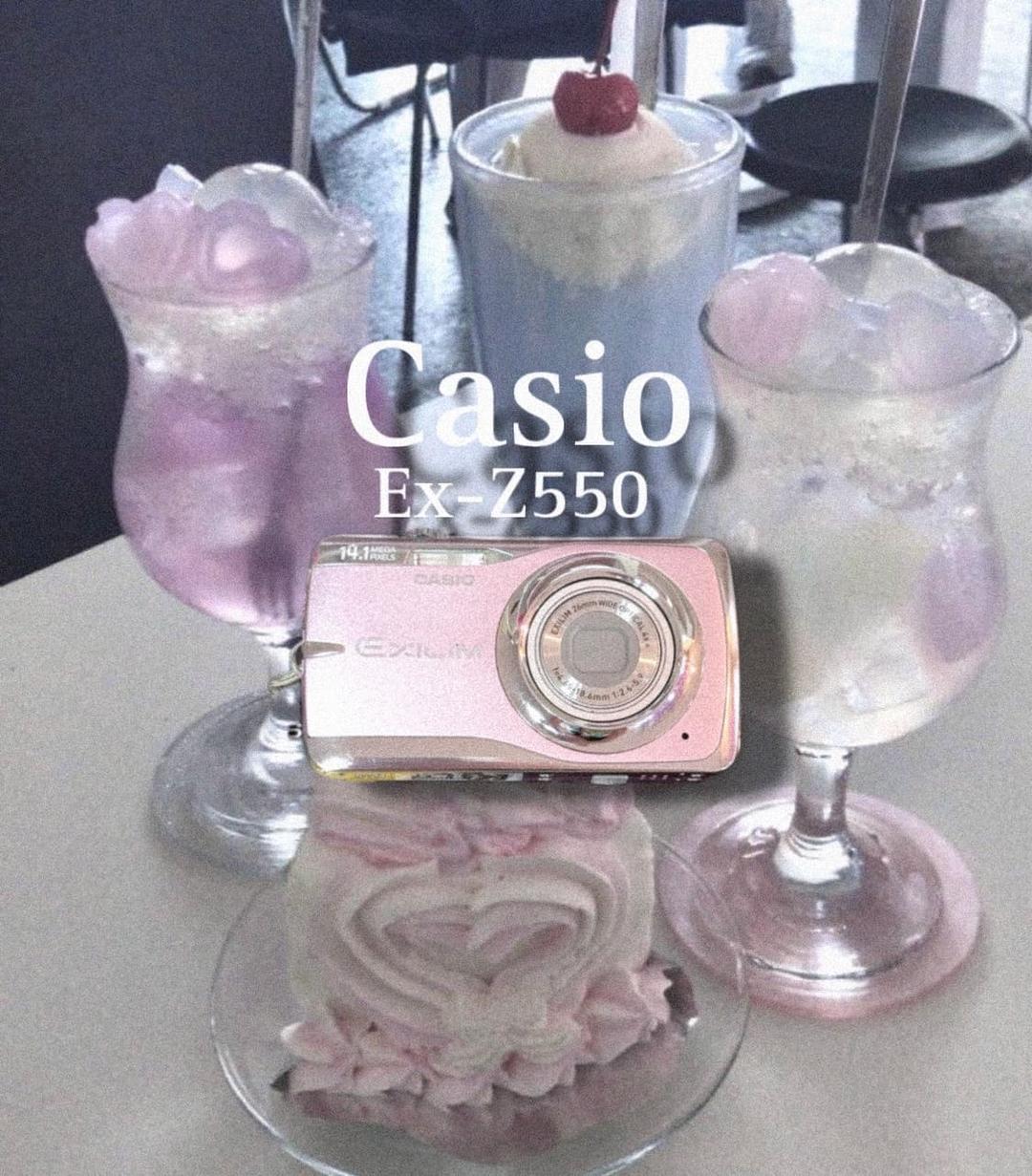 Casio Ex-Z550 카시오 빈티지 핑크 디카 | 후루츠패밀리