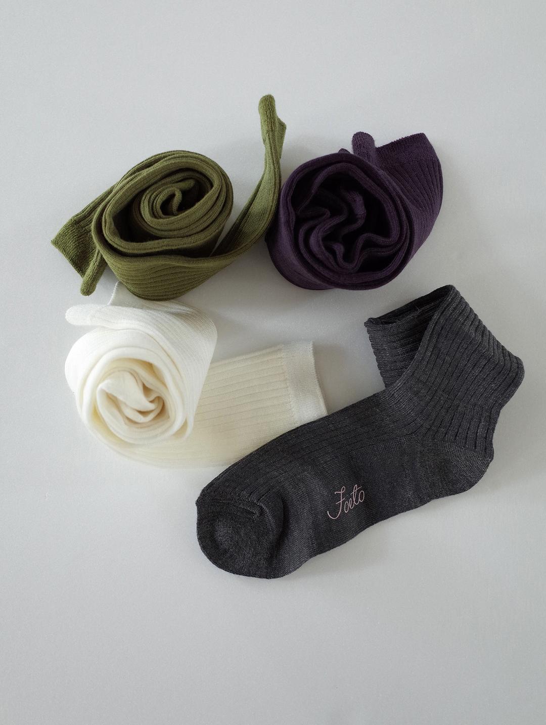Blush sole wool socks (4 color)