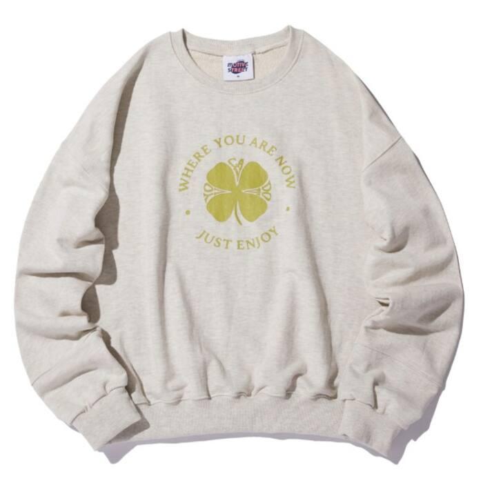 클로버 맨투맨 오트밀