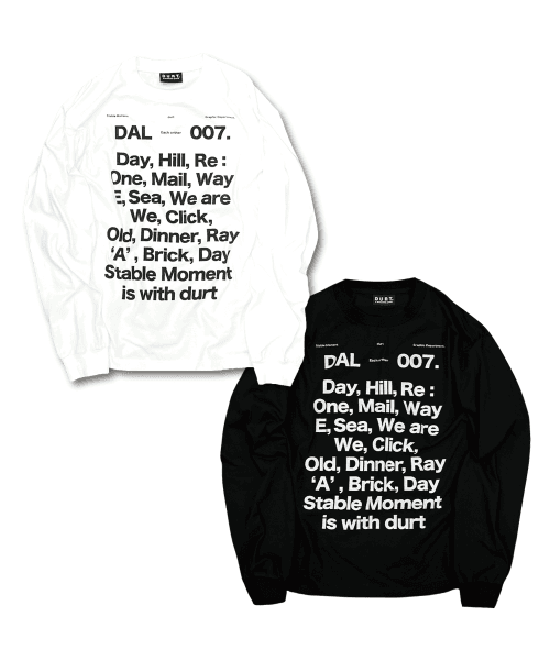 OUR DAILY LONG SLEEVE TEE (2 COLOR)