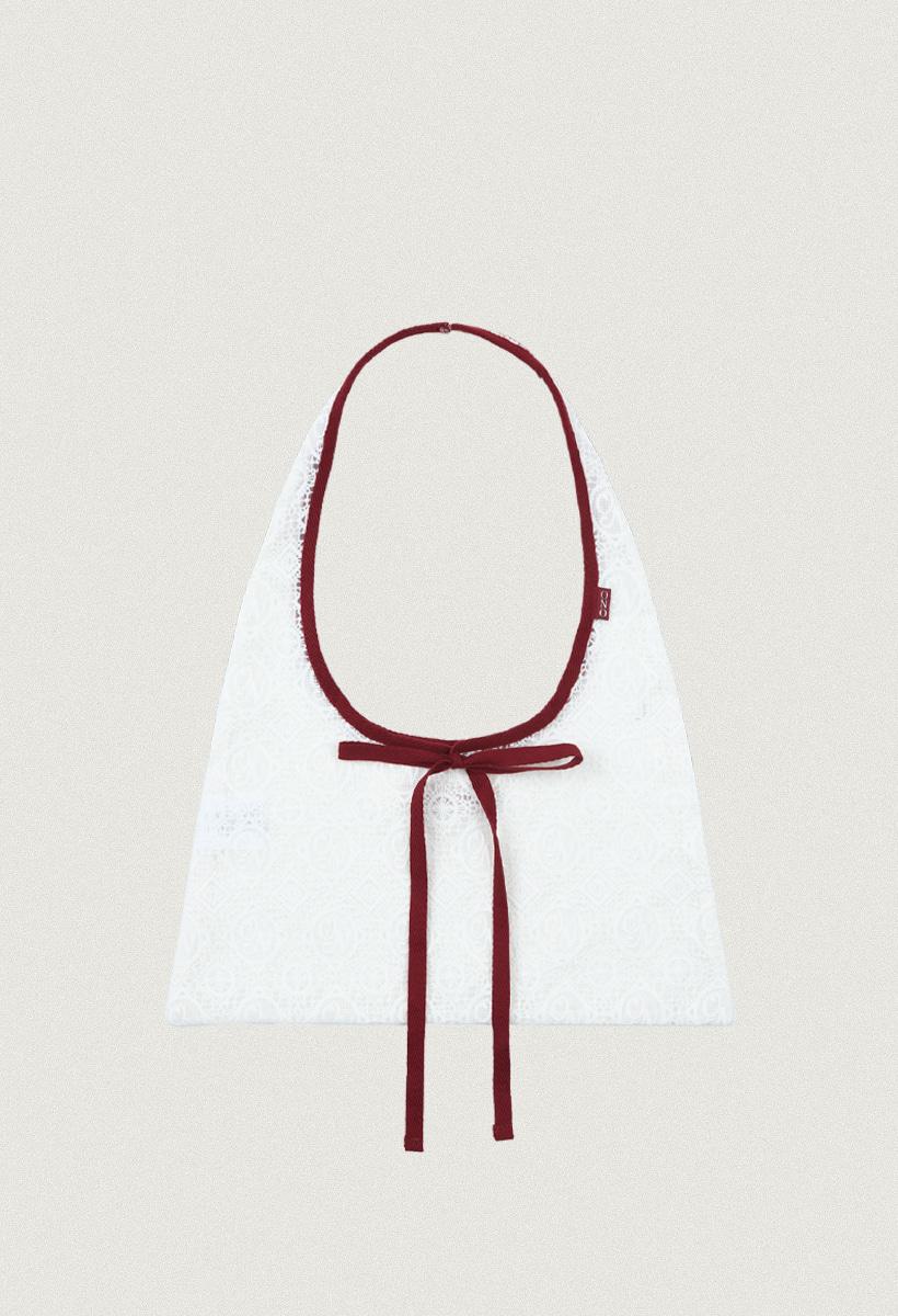 ON Lace shoulder bag_White(O25-ACC02)