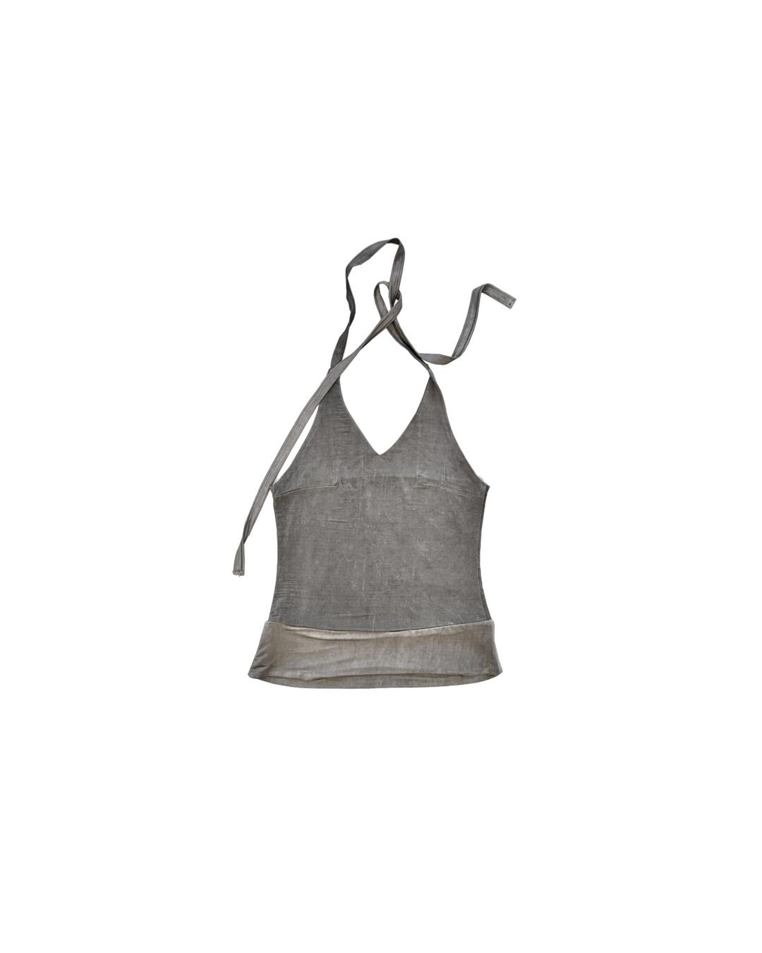 Block Halter T - Slate