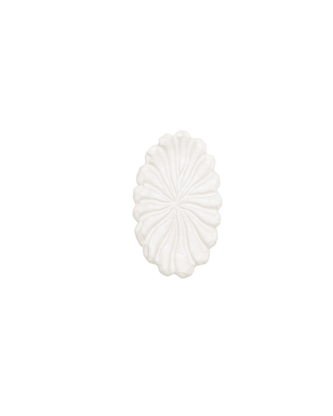 Sea Creature Tray Clod White