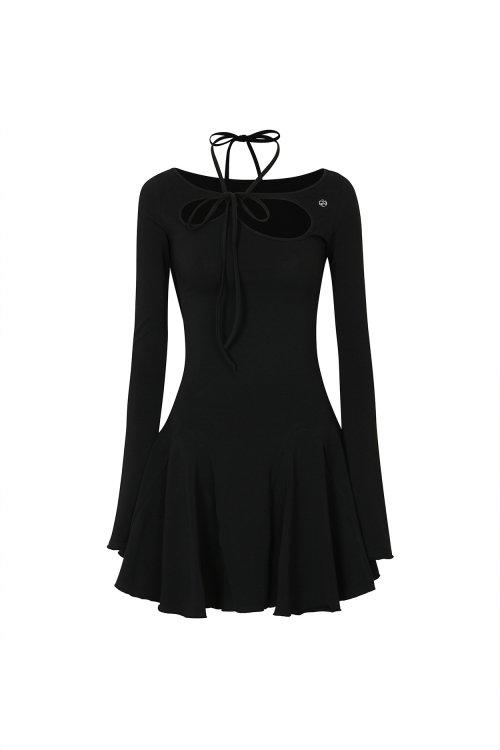 ORCHID DRESS black