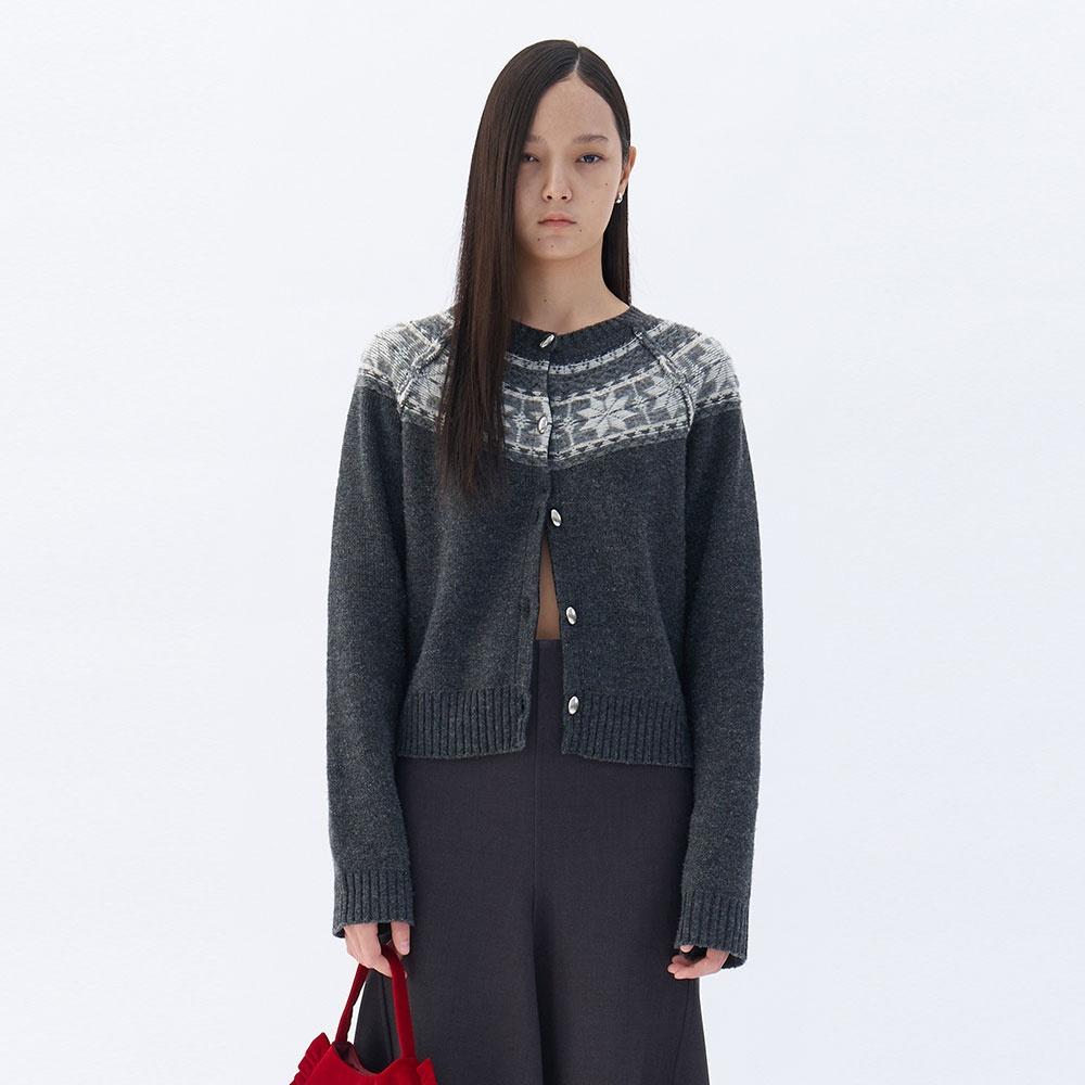 Nordic Cardigan (Charcoal)