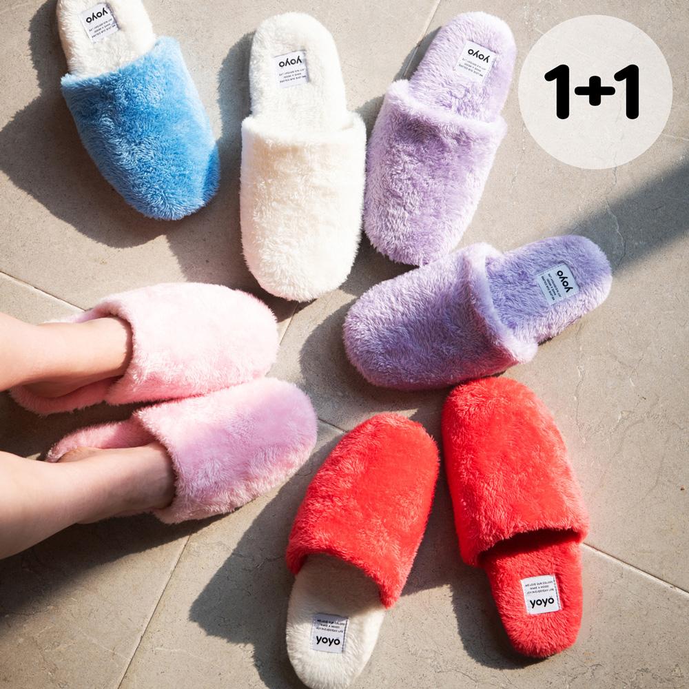 (1+1 EVENT)POLY SHOES (8COLOR)