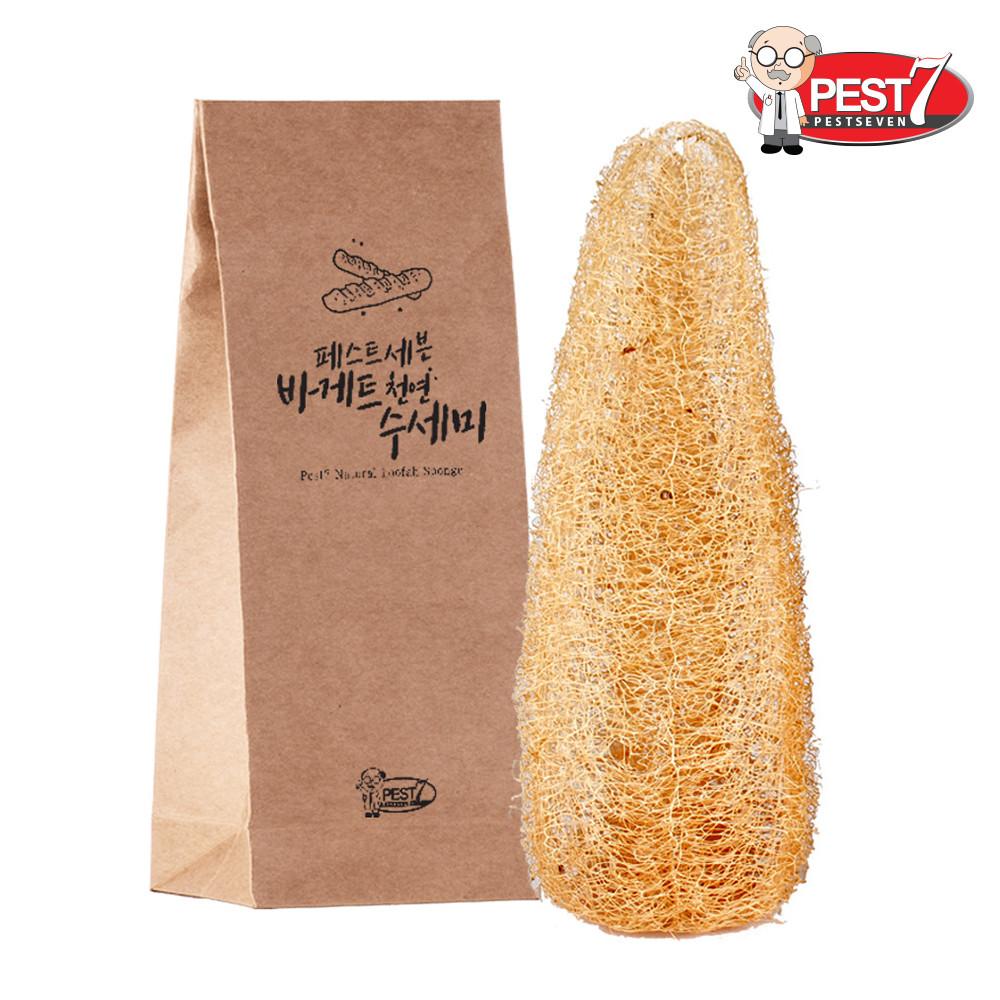 페스트세븐 바게트 수세미 친환경 주방 루파 천연수세미