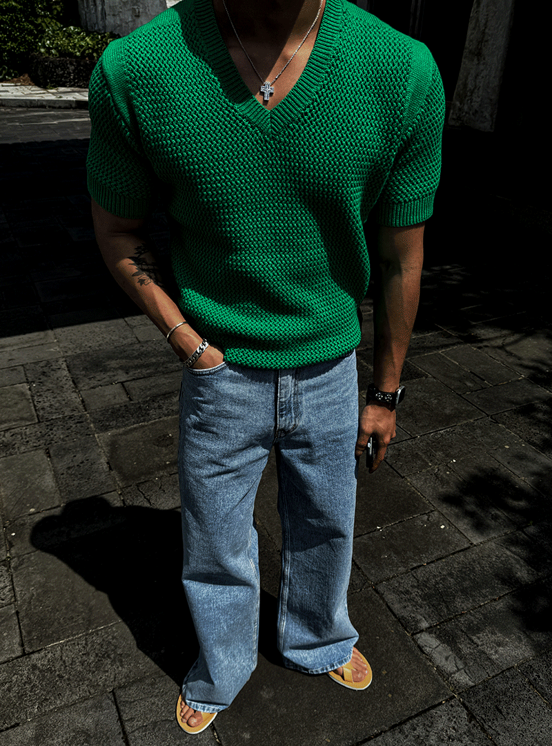 포어스 플레어 데님 팬츠