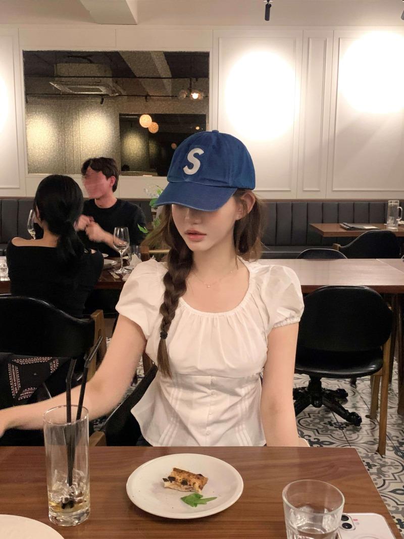 (pre-order) baby doll blouse_white