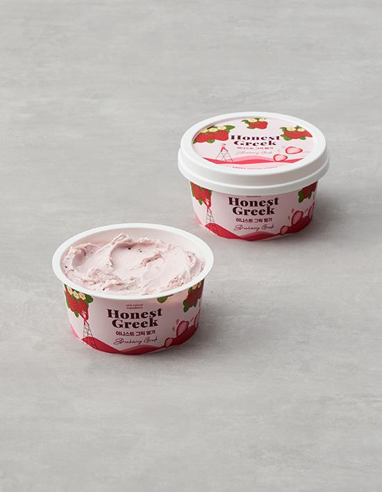 [어니스트그릭] 그릭요거트 딸기 100g