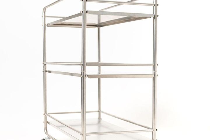 이동식 철제 트롤리 화분 받침대 2size