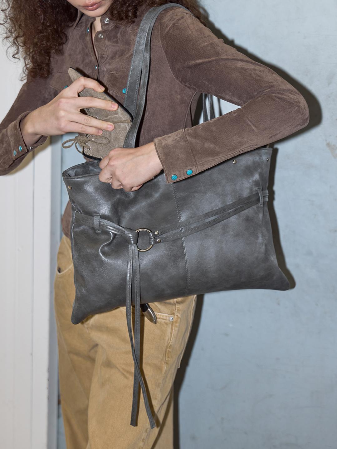 Ring Frame Bag [Dusty Khaki]